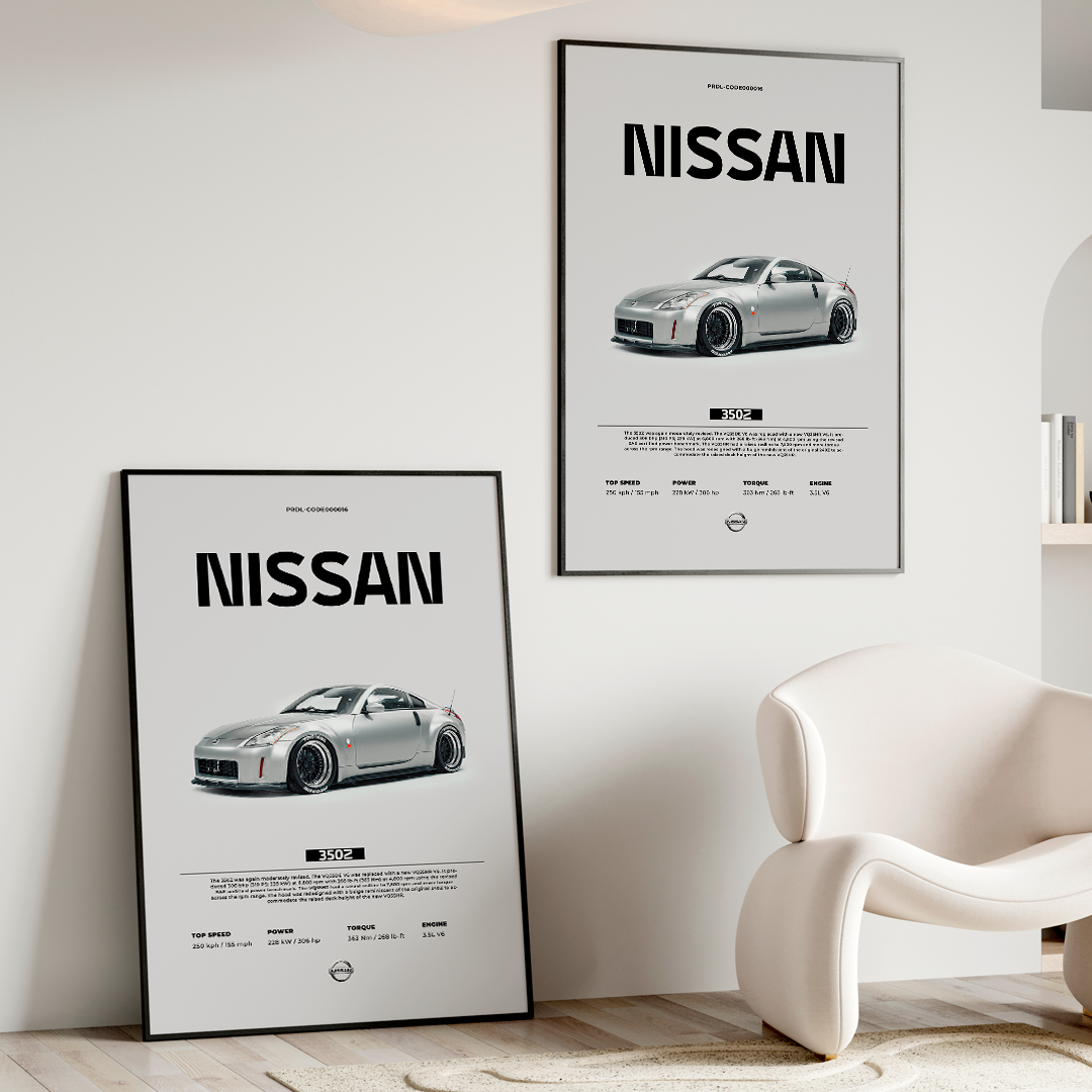 NISSAN 350Z | PHOTO FRAMES