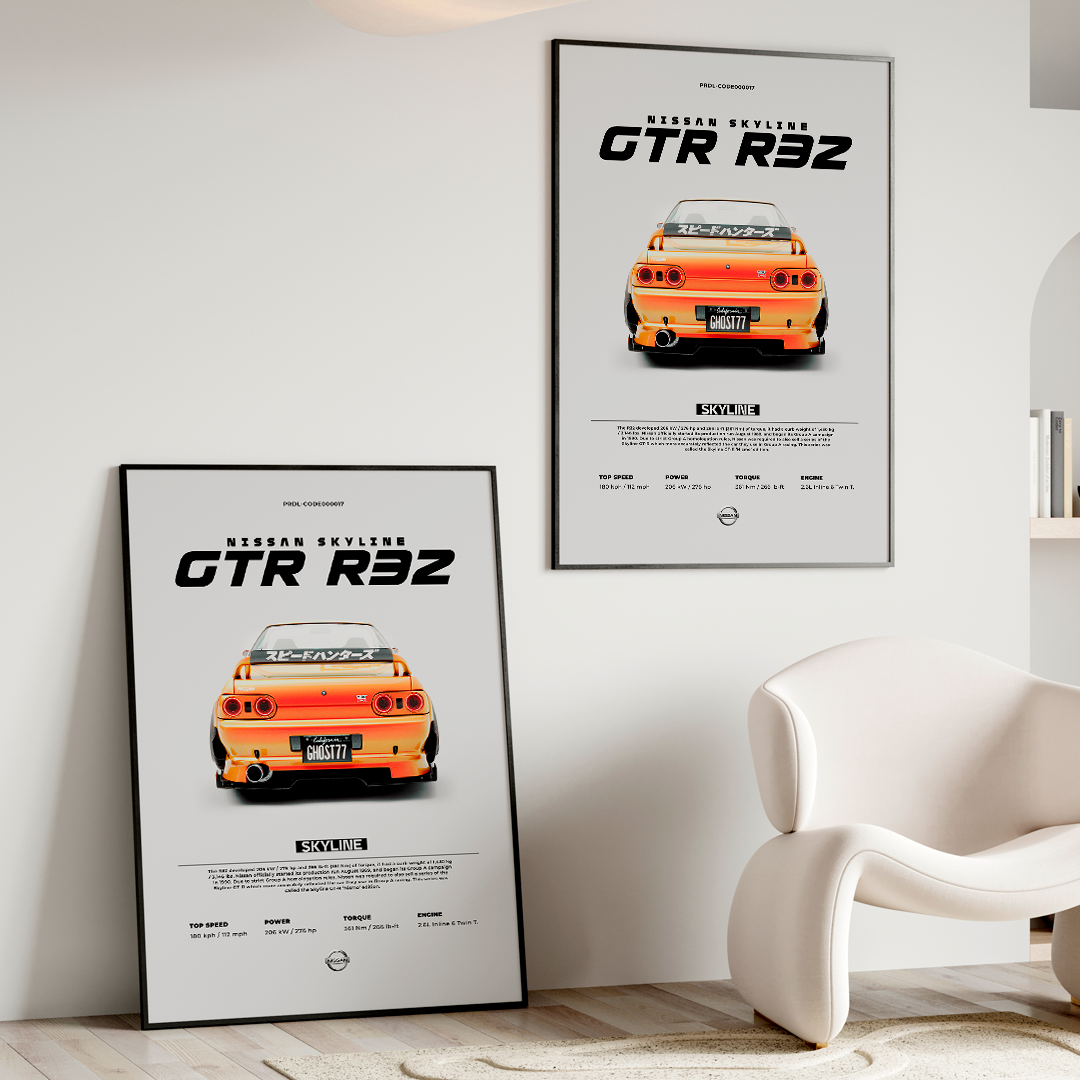 NISSAN SKYLINE GTR R3Z | PHOTO FRAMES