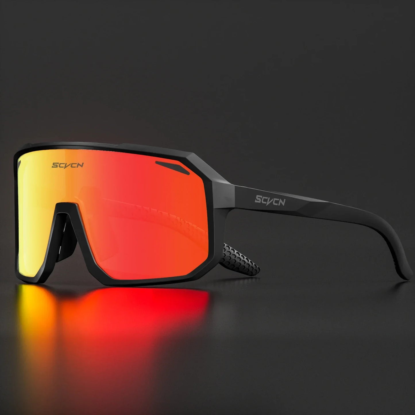 SCVCN GOLDEN LENS BLACK FULL FRAME | SUNGLASSES
