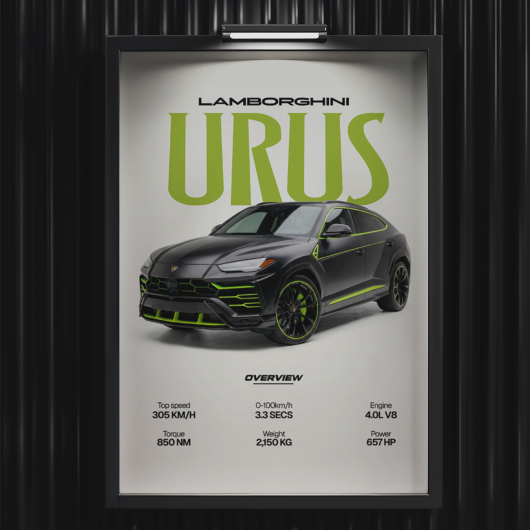 LAMBORGHINI URUS | PHOTO FRAMES