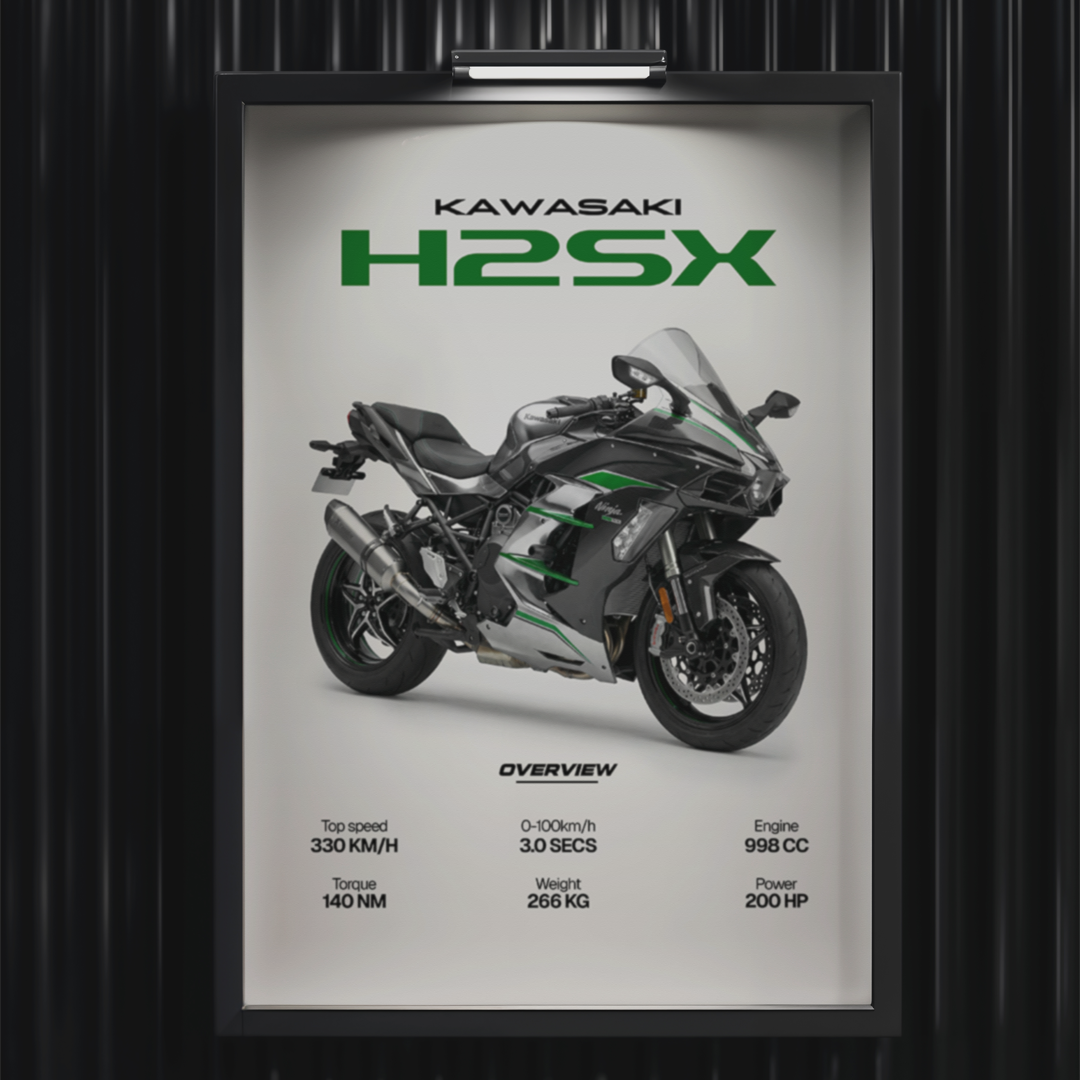 KAWASAKI H2 SX | PHOTO FRAMES