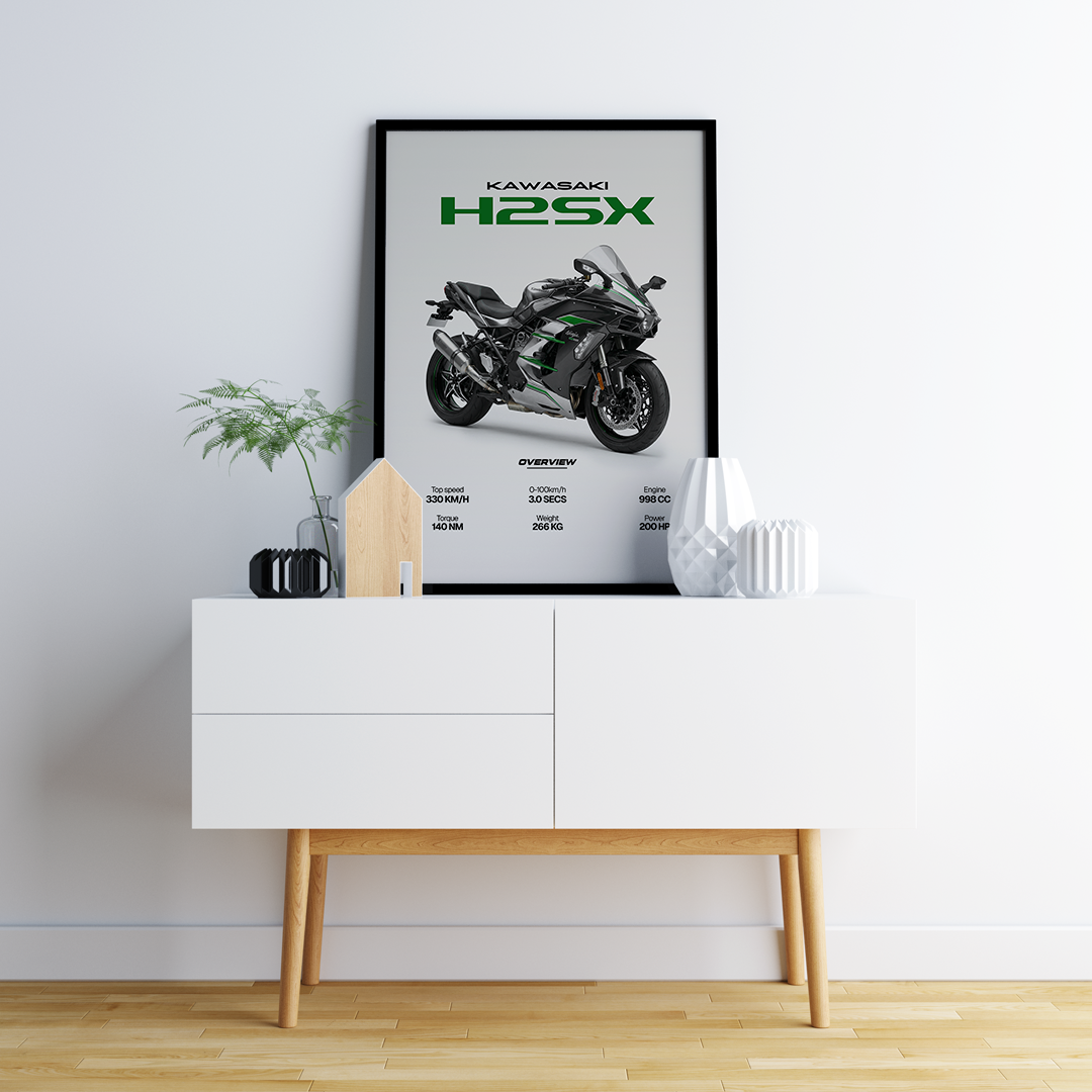 KAWASAKI H2 SX | PHOTO FRAMES