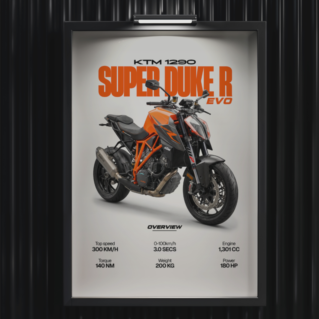 KTM 1290 SUPERDUKE R EVO | PHOTO FRAMES