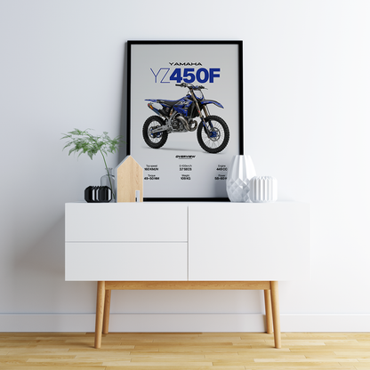YAMAHA YZ450F | PHOTO FRAMES