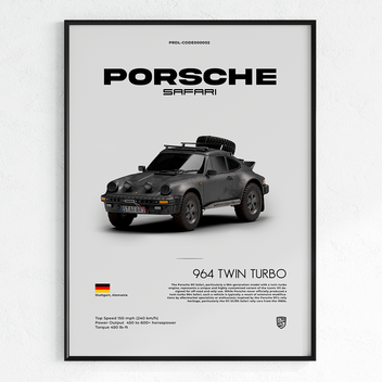 PORSCHE SAFARI | PHOTO FRAMES