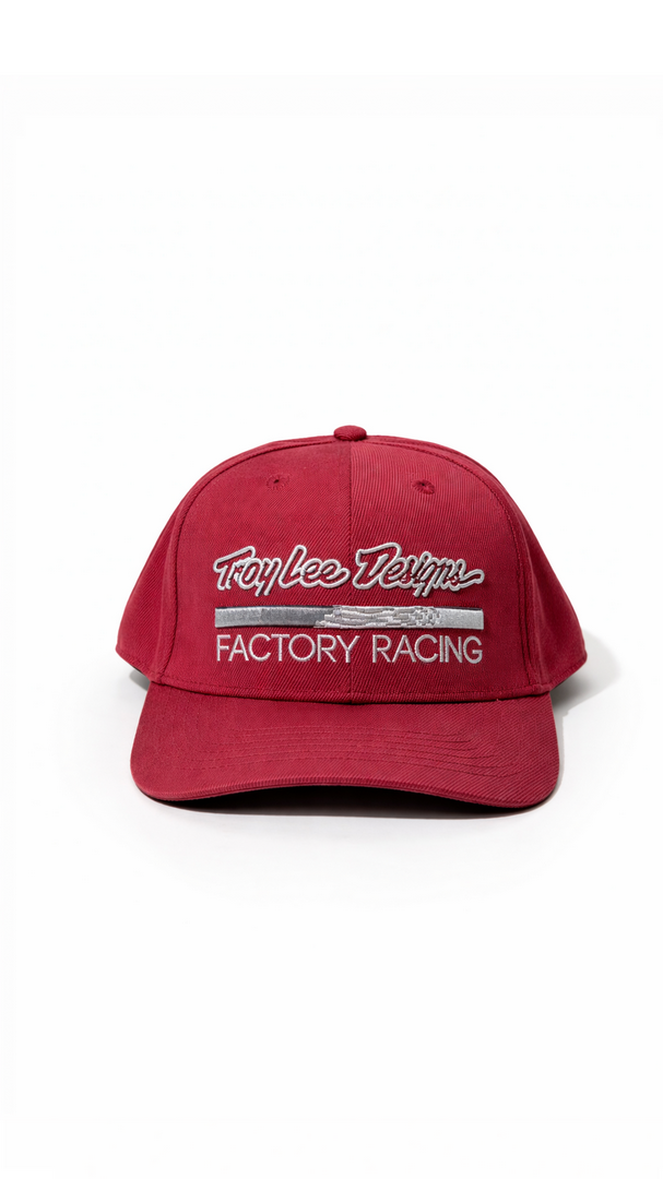 TROY LEE DESIGNS FACTORY RACING MAROON| REGULAR CAP