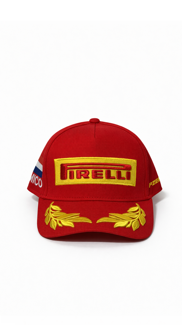 PIRELLI RED (PODIUM CAP)| REGULAR CAP