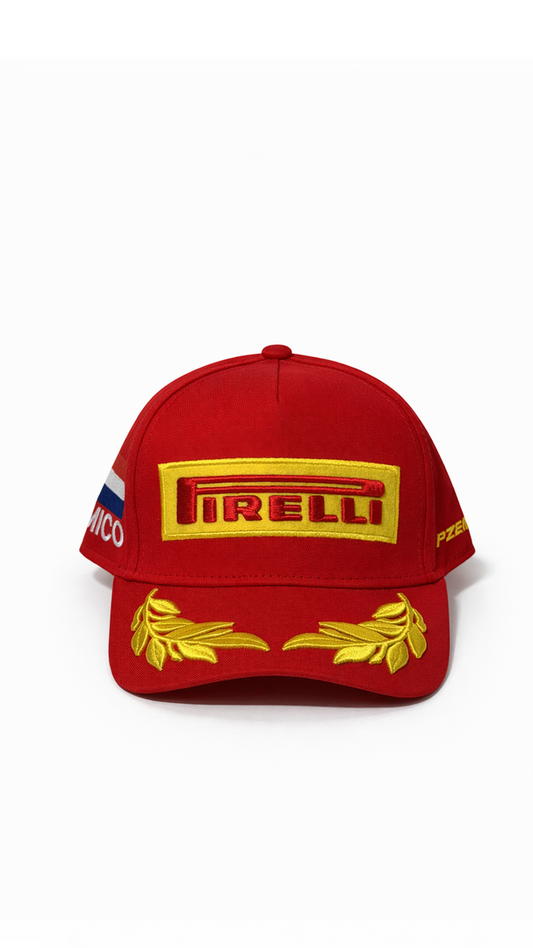 PIRELLI RED (PODIUM CAP)| REGULAR CAP