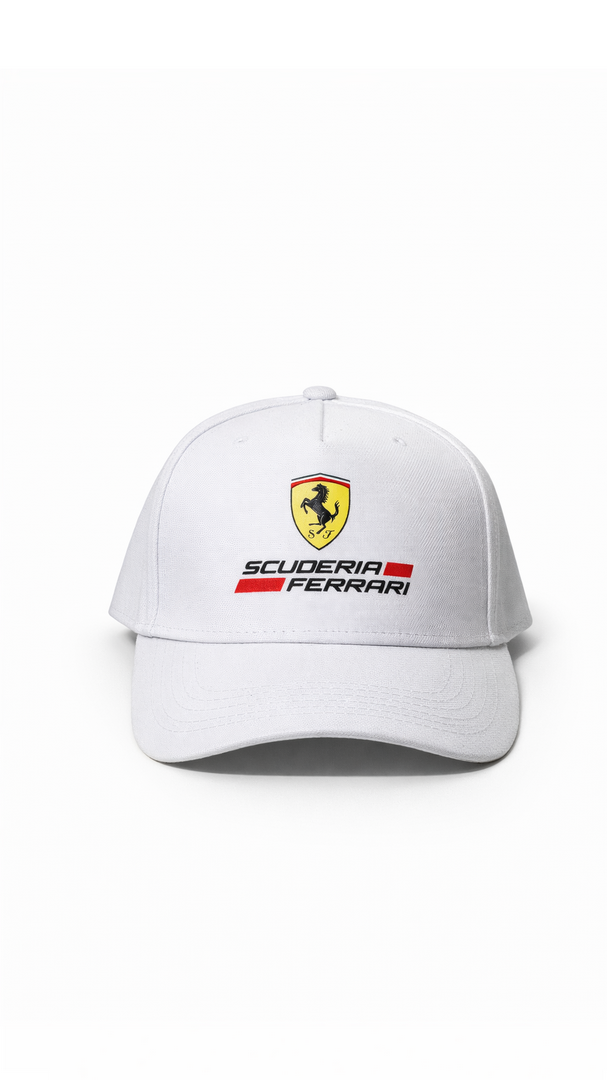 SCUDERIA FERRARI (WHITE)| REGULAR CAP
