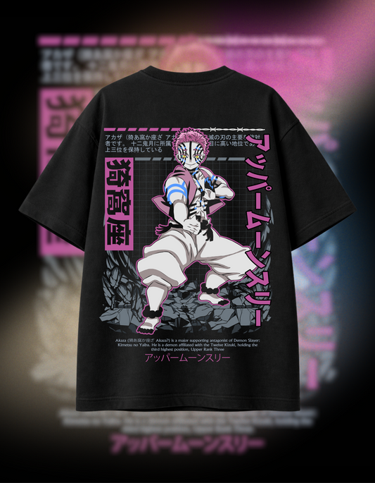 AKAZA | BLACK OVERSIZED FIT TEE