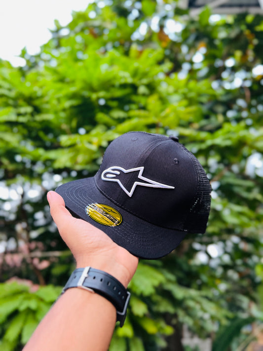 ALPINESTARS BLACK | SNAPBACK CAP