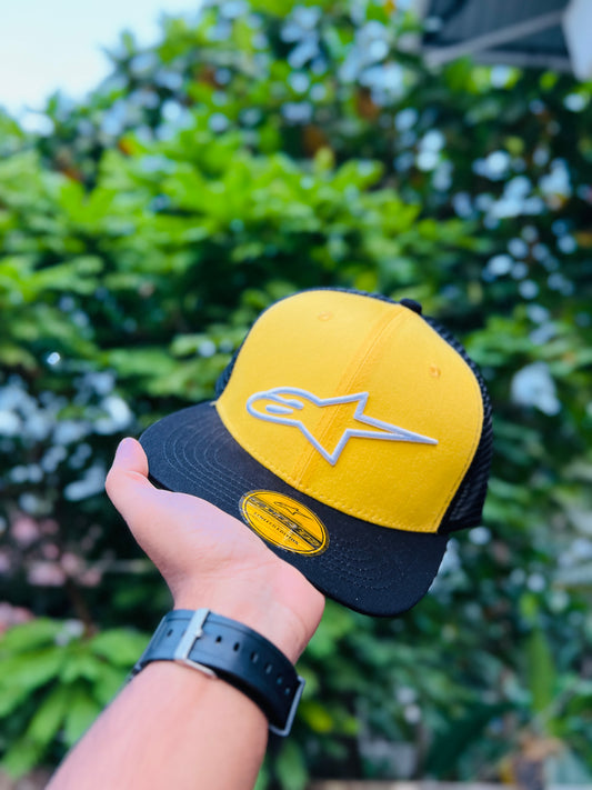 ALPINESTARS YELLOW | SNAPBACK CAP
