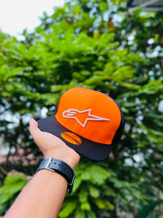 ALPINESTARS ORANGE | SNAPBACK CAP