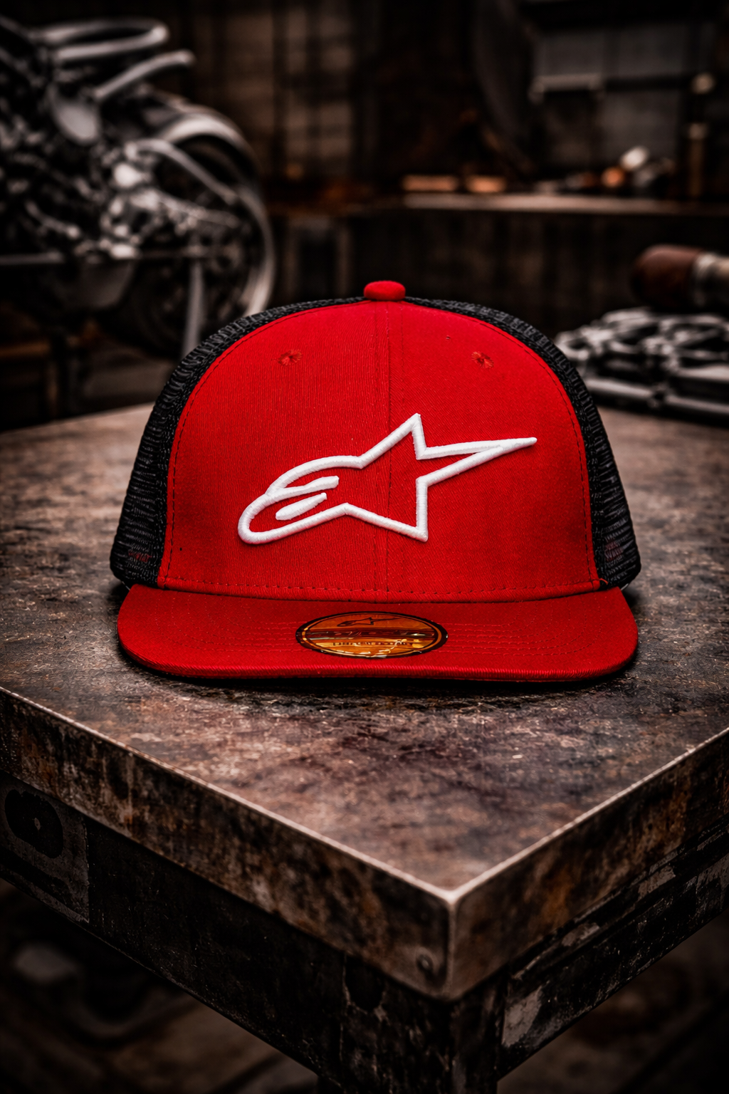 ALPINESTARS RED | SNAPBACK CAP