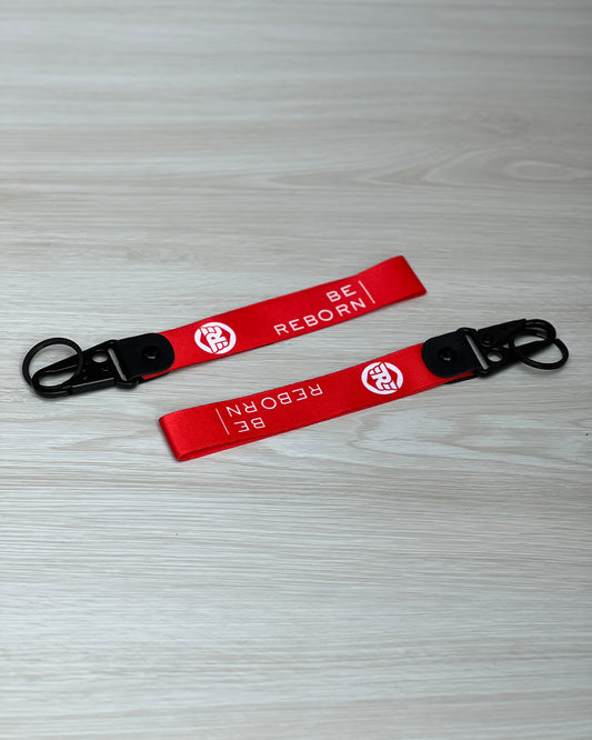 BE REBORN RED | KEYCHAIN