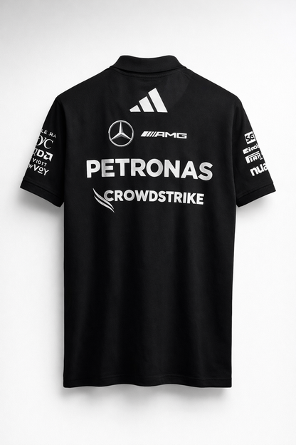 AMG REPLICA POLO T-SHIRTS | BLACK POLO TEE