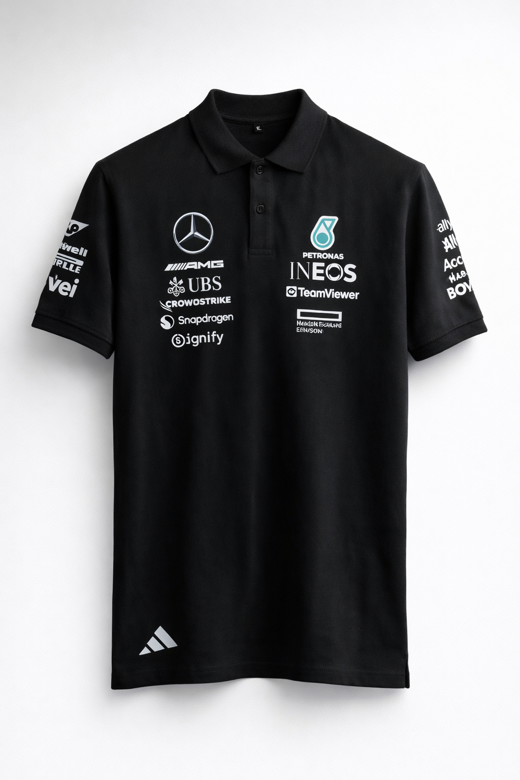 AMG REPLICA POLO T-SHIRTS | BLACK POLO TEE