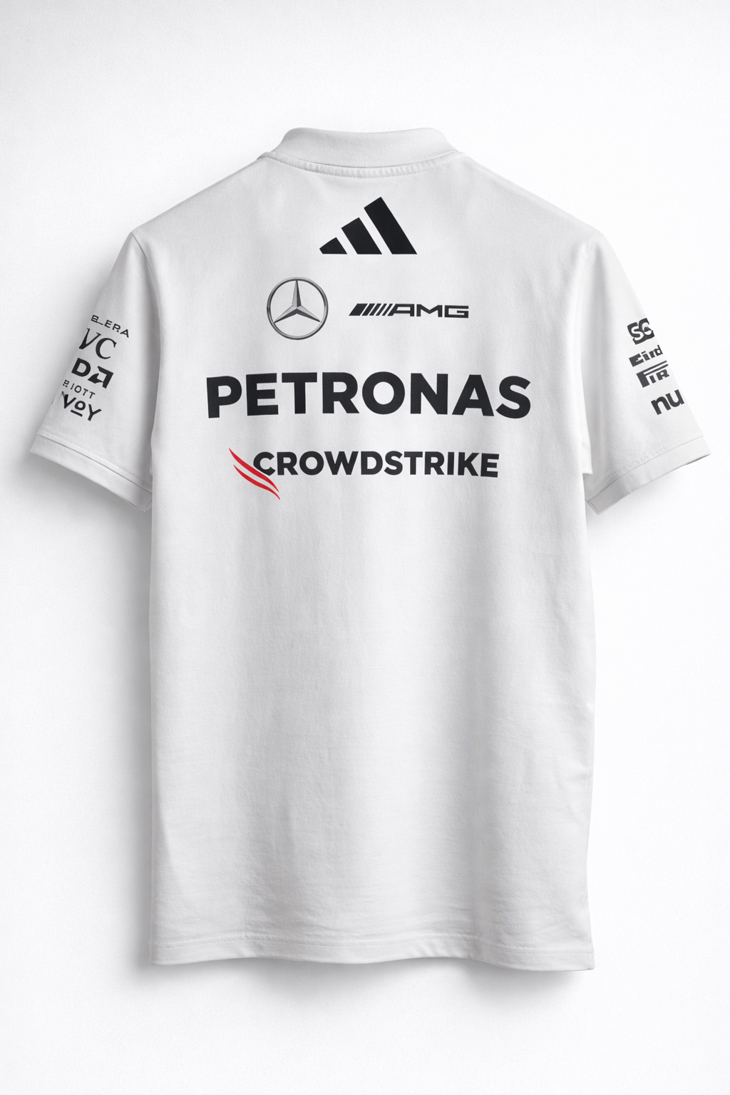 AMG REPLICA POLO T-SHIRTS | WHITE POLO TEE