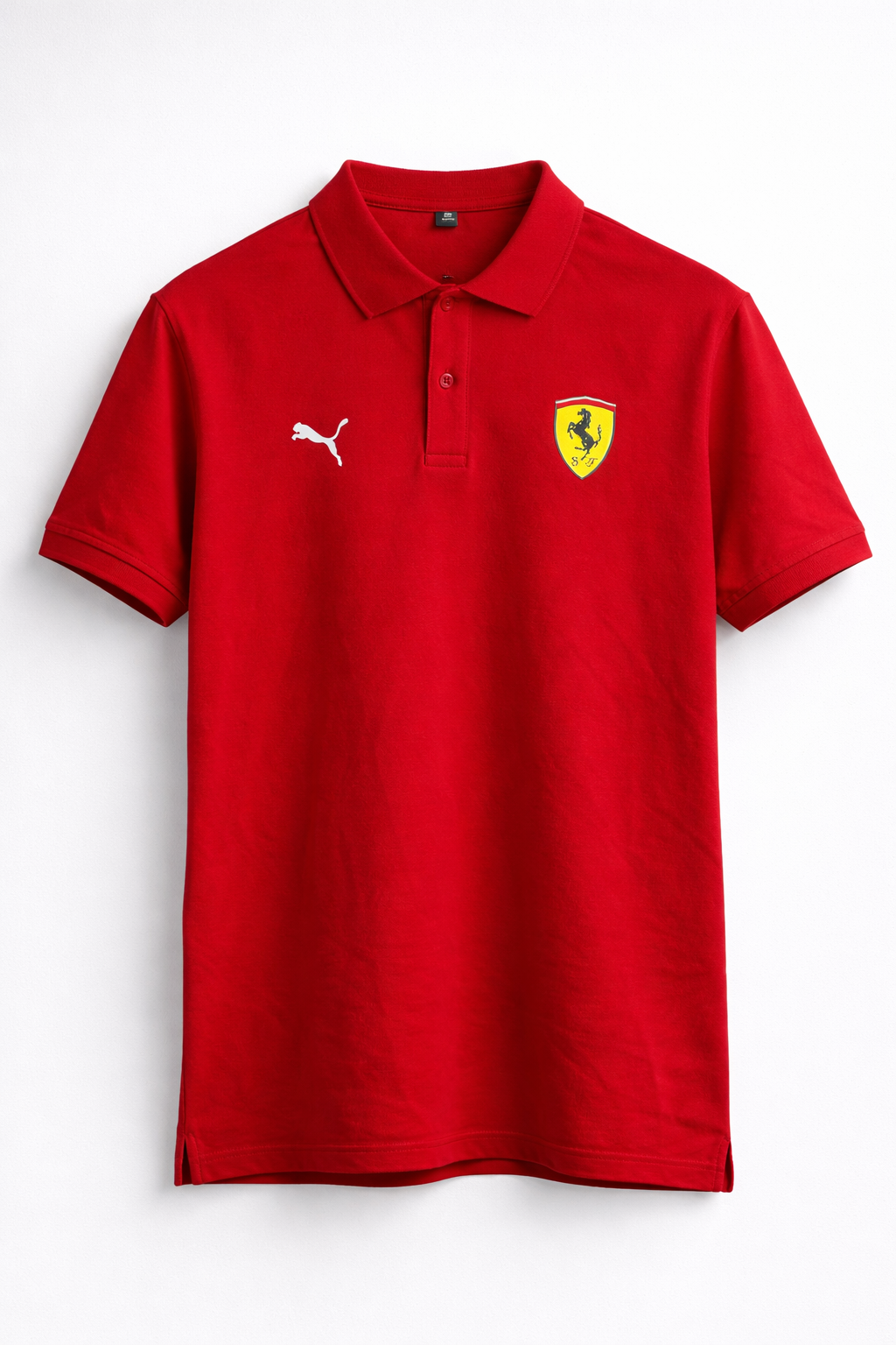 FERRARI REPLICA POLO T-SHIRTS | RED POLO TEE