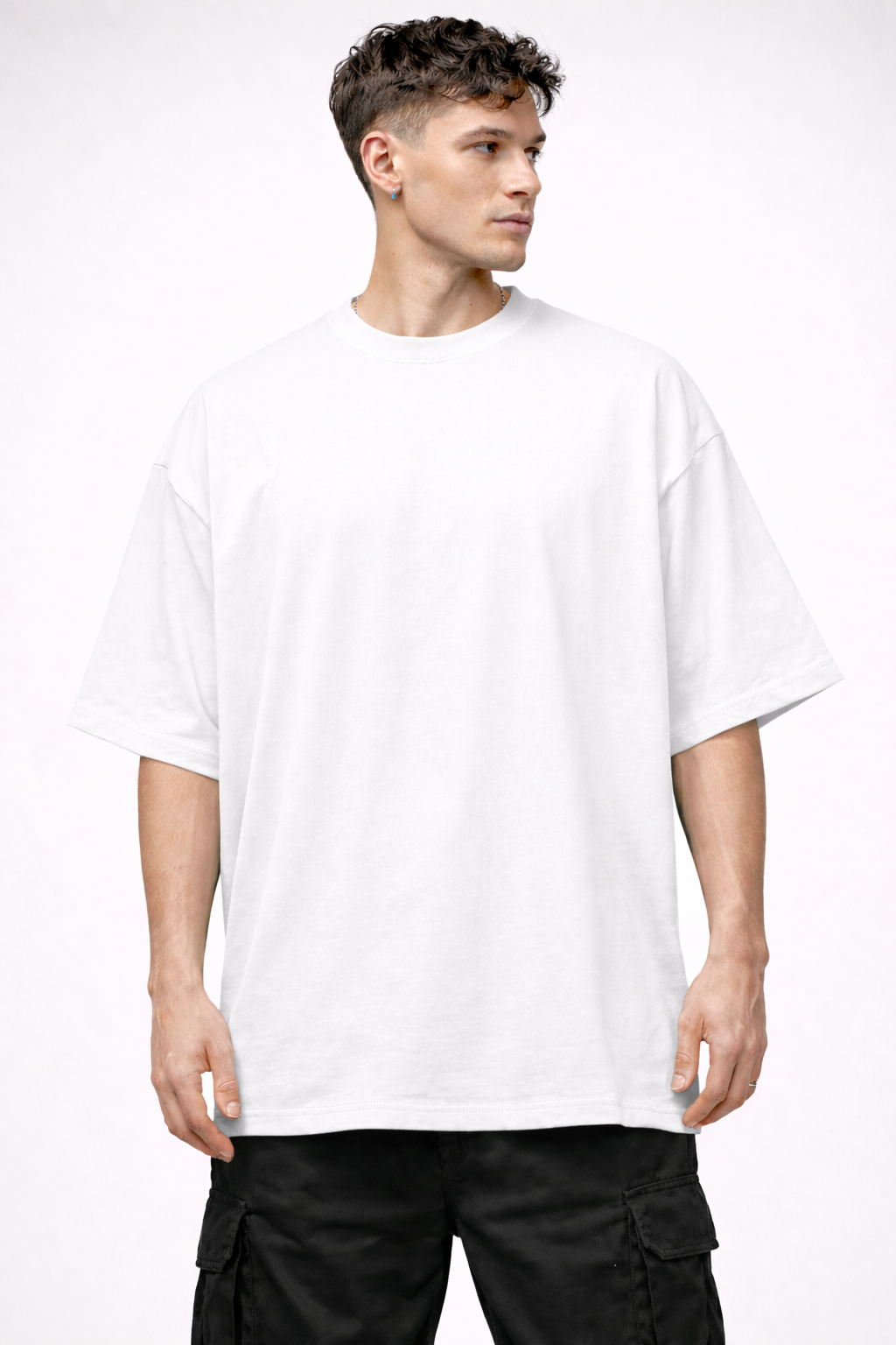 LIONEL MESSI WHITE | OVERSIZED TEE