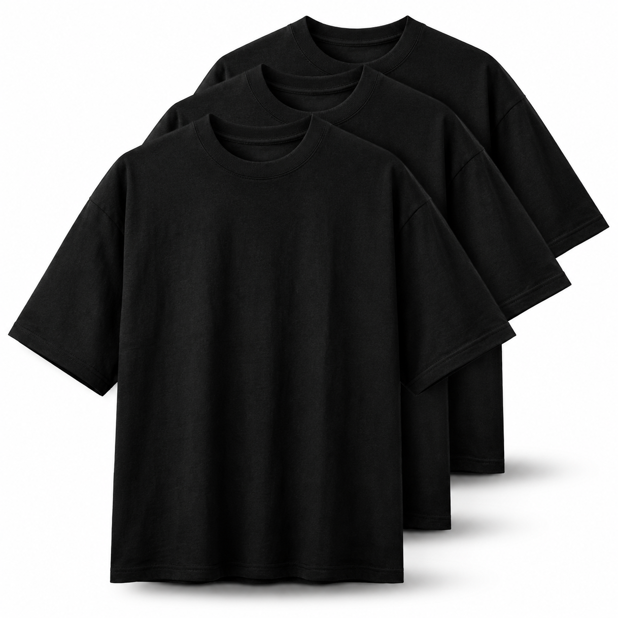 PLAIN MINIMALS | PLAIN OVERSIZED T-SHIRTS PACK OF 3
