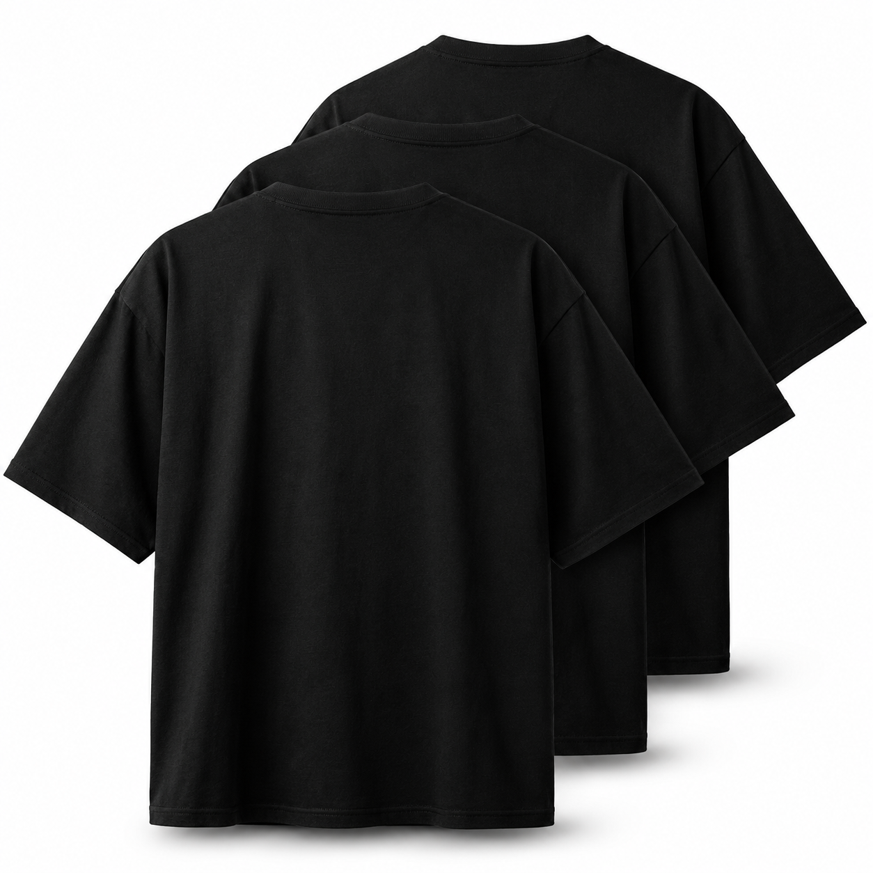 PLAIN MINIMALS | PLAIN OVERSIZED T-SHIRTS PACK OF 3