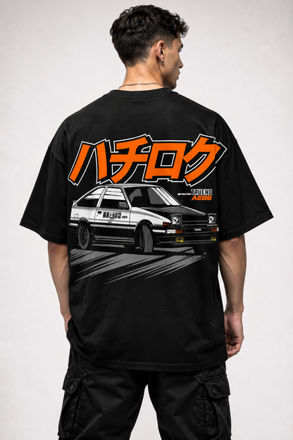 TOYOTA 86 | BLACK OVERSIZED FIT TEE