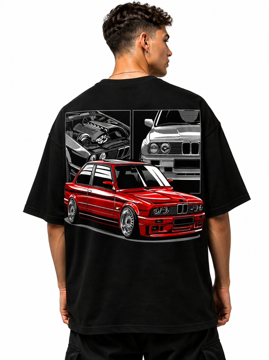 BMW | BLACK OVERSIZED FIT TEE