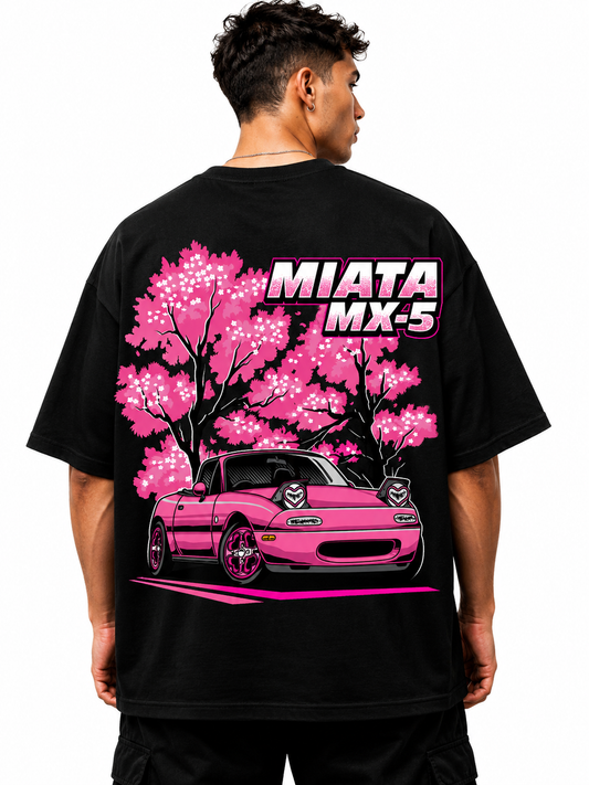 MAZDA MIATA MX-5 | BLACK OVERSIZED FIT TEE
