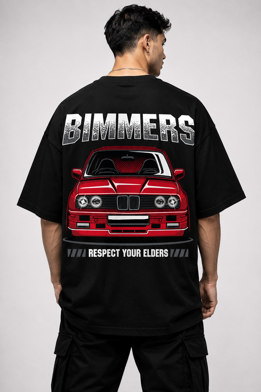 BMW E30 M3 | BLACK OVERSIZED FIT TEE