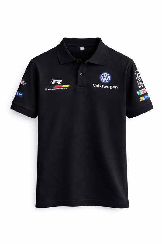 VOLKSWAGEN  | BLACK POLO TEE