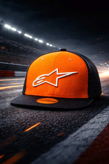 ALPINESTARS ORANGE | SNAPBACK CAP