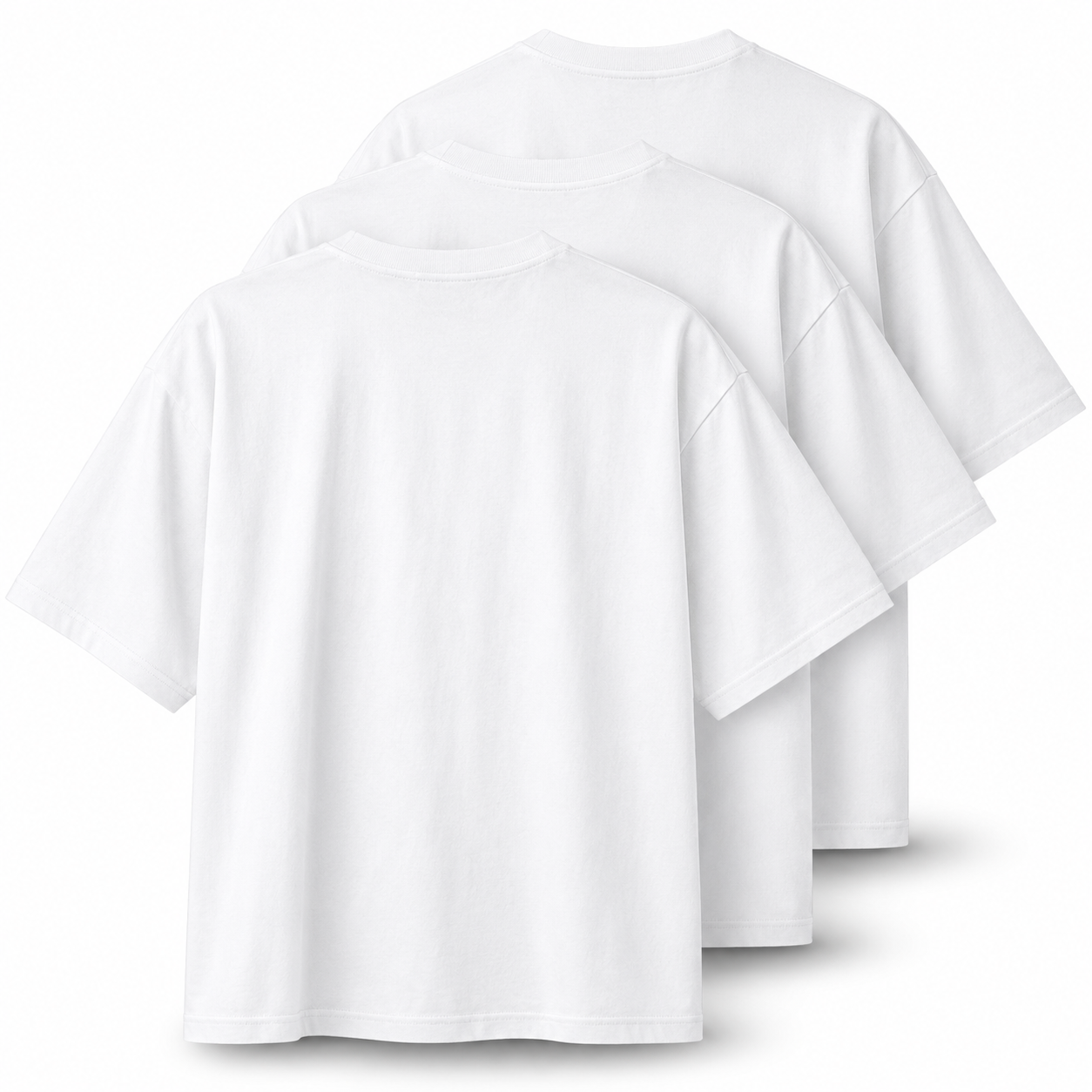PLAIN MINIMALS | PLAIN OVERSIZED T-SHIRTS PACK OF 3