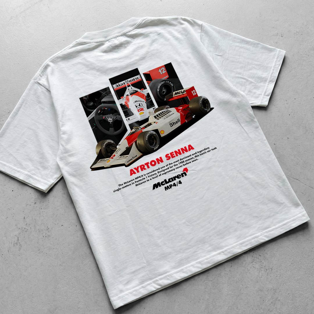 AYRTON | WHITE OVERSIZED FIT TEE