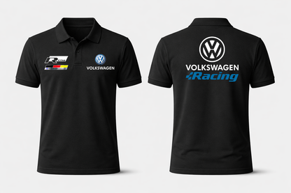 VOLKSWAGEN  | BLACK POLO TEE