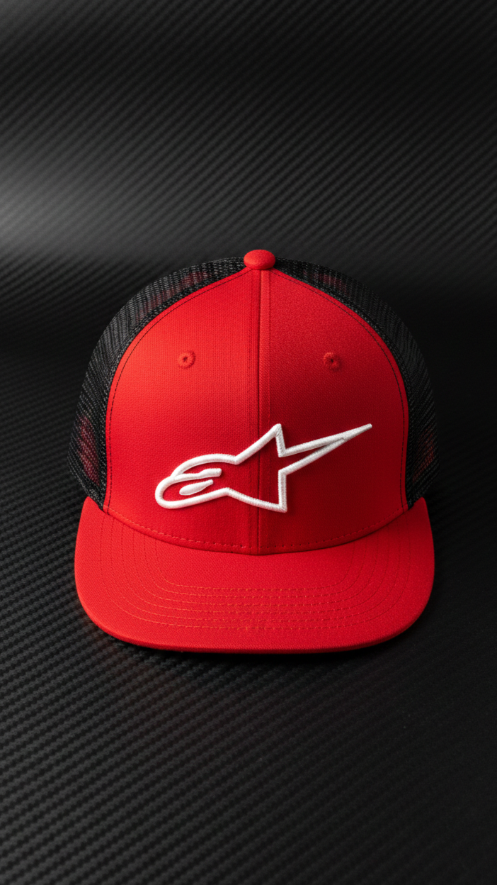 ALPINESTARS RED | SNAPBACK CAP