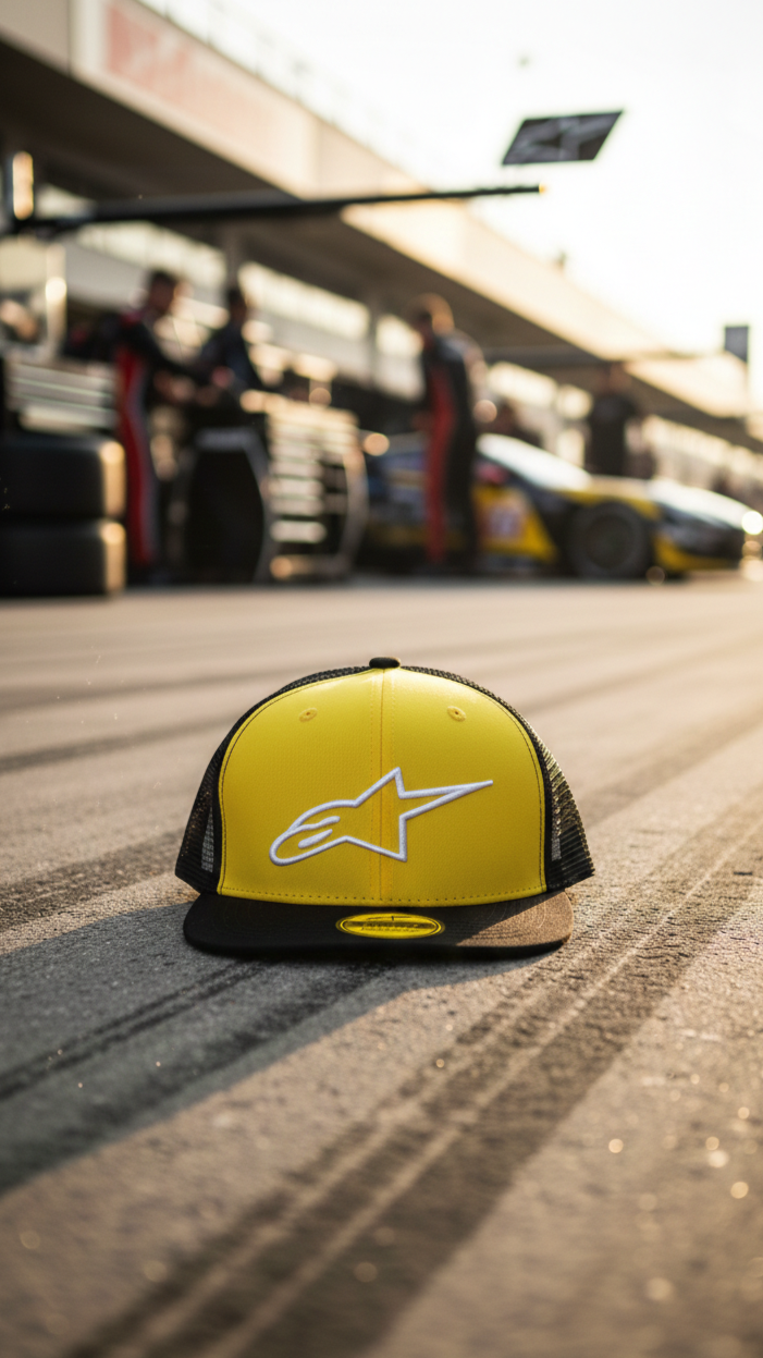 ALPINESTARS YELLOW | SNAPBACK CAP