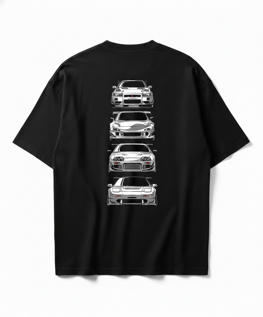 JDM | BLACK OVERSIZED FIT TEE