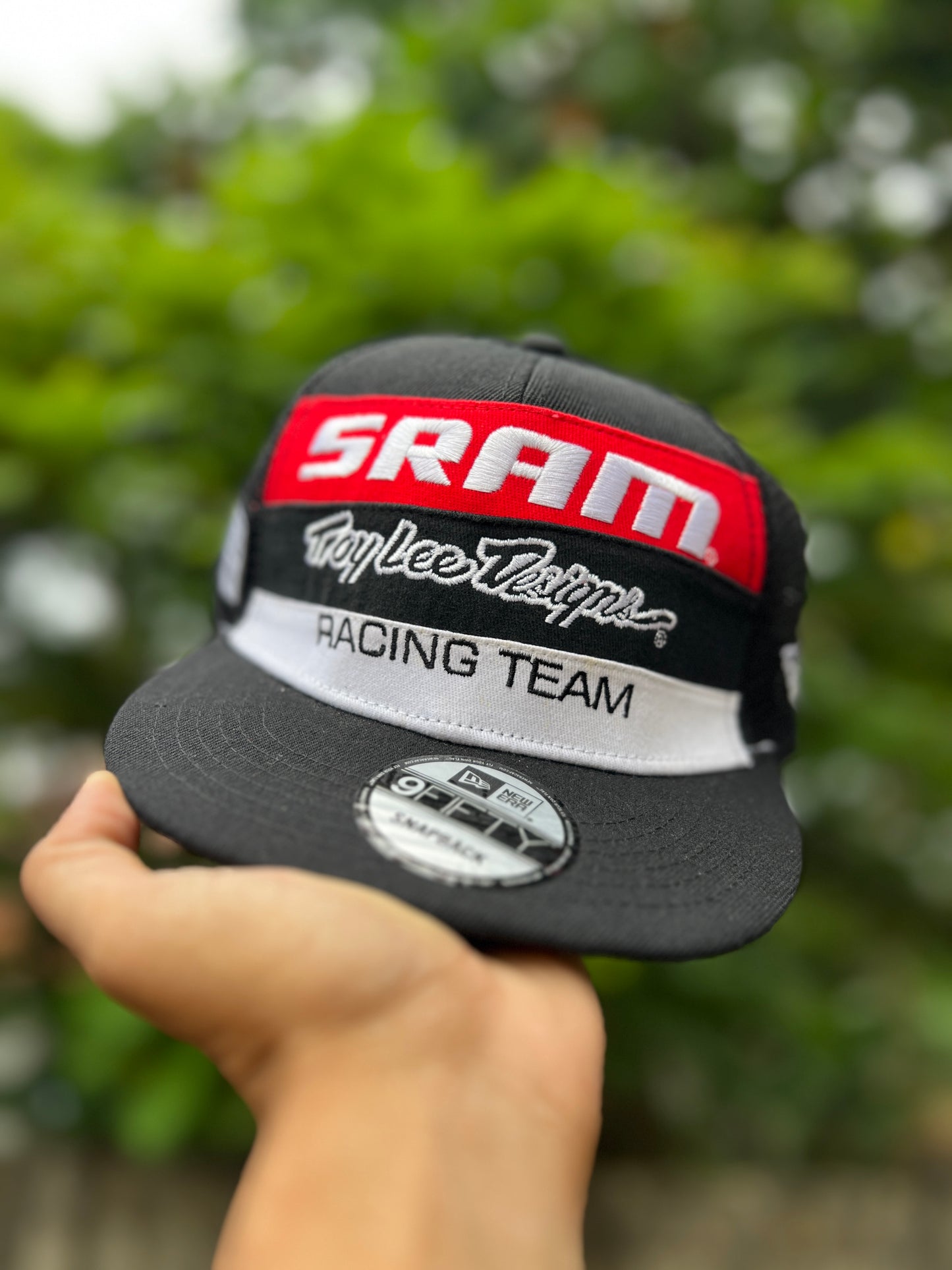 SRAM TROY LEE DESIGNS BLACK | SNAPBACK CAP