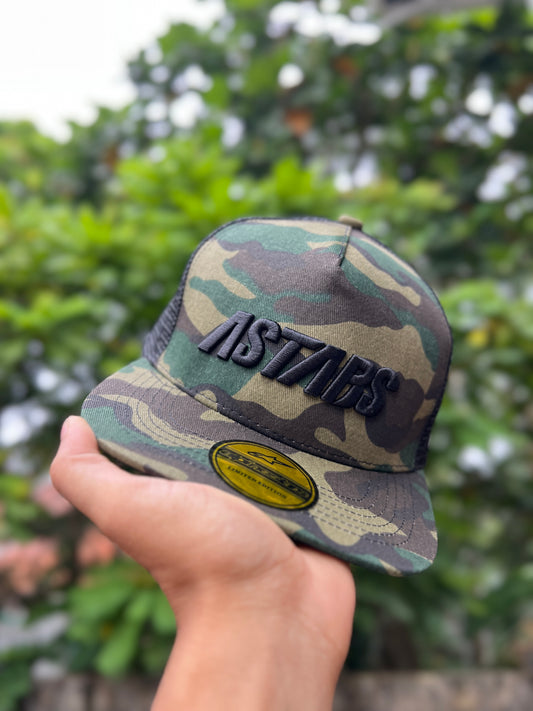 ASTARS CAMO GREEN | SNAPBACK CAP