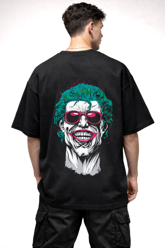 JOCKER | BLACK OVERSIZED FIT TEE