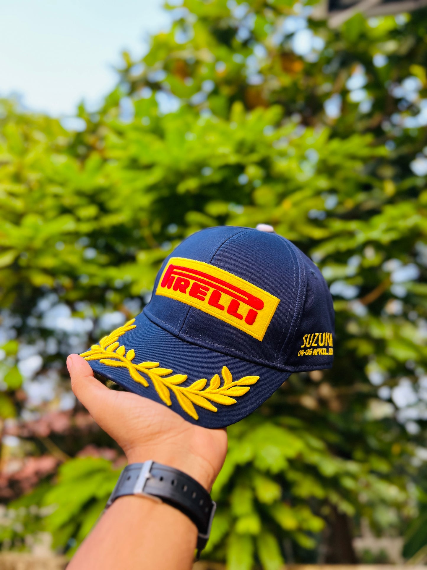 PIRELLI PODIUM NAVY BLUE | REGULAR CAP