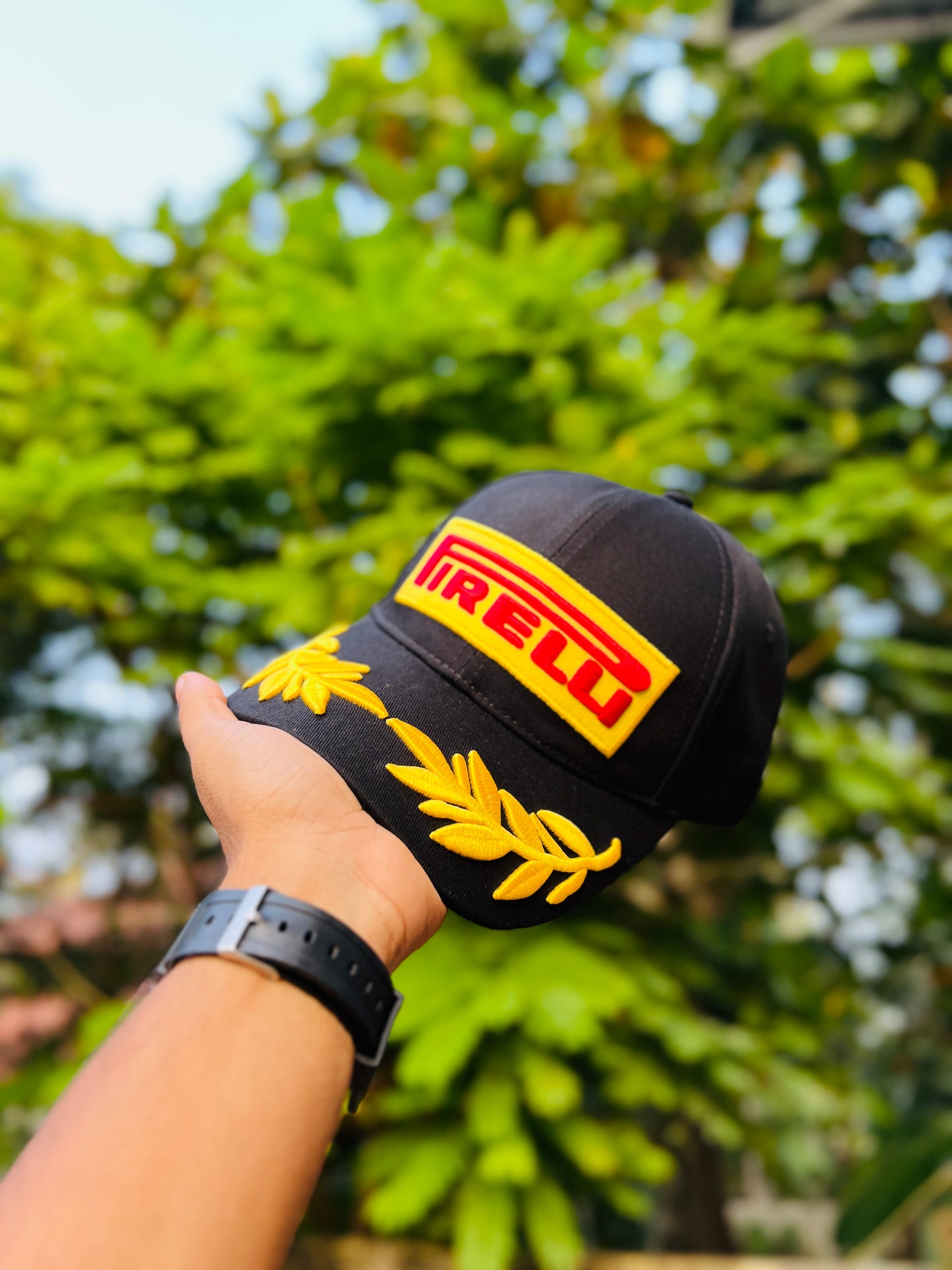 PIRELLI PODIUM CAP BLACK | REGULAR CAP