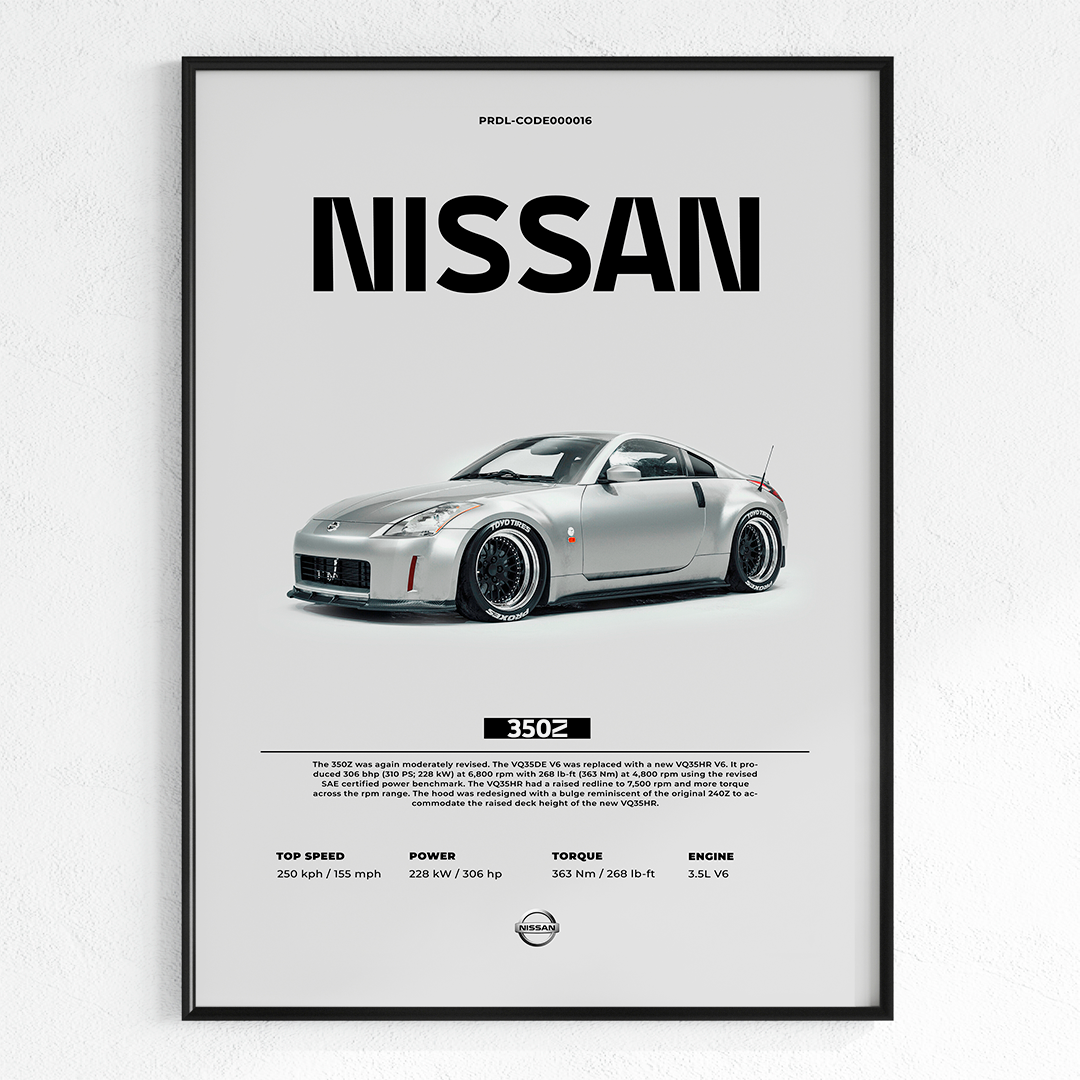 NISSAN 350Z | PHOTO FRAMES