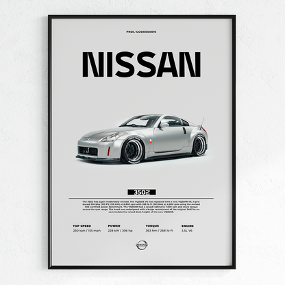 NISSAN 350Z | PHOTO FRAMES
