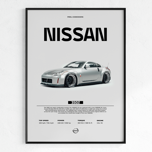 NISSAN 350Z | PHOTO FRAMES