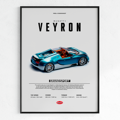 BUGATTI VEYRON | PHOTO FRAMES