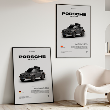 PORSCHE SAFARI | PHOTO FRAMES