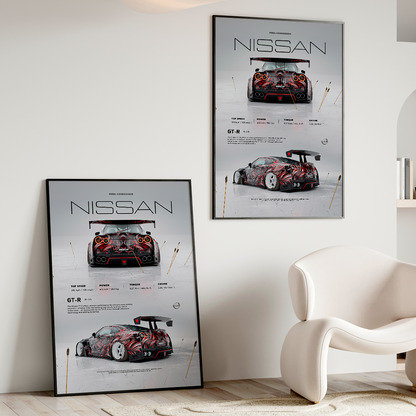 NISSAN GTR R-35 | PHOTO FRAMES