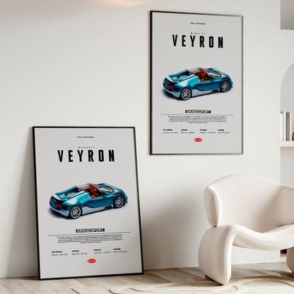 BUGATTI VEYRON | PHOTO FRAMES